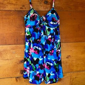 - Jamaica bay skirted dress swimsuit size 10